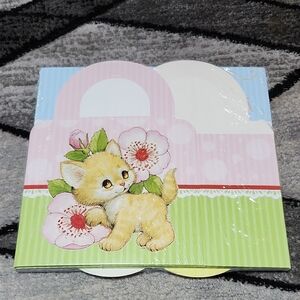 VINTAGE 1980'S SET-OF-6 BABY CRITTERS ANIMALS SMALL GIFT BOXES BASKETS